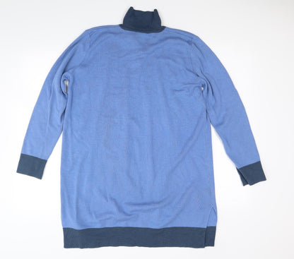 Country Casuals Womens Blue  Knit Cardigan Jumper Size S
