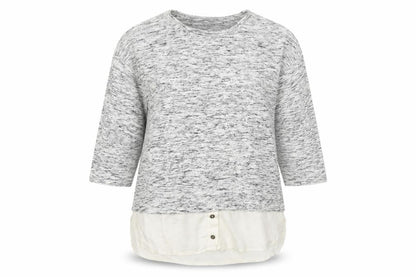 Marks & Spencer Womens Grey  Knit Tunic Jumper Size 14