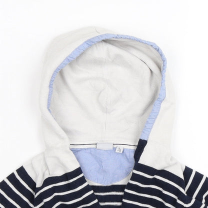 Fashion division Boys Blue Striped Knit Pullover Jumper Size 3-6 Months
