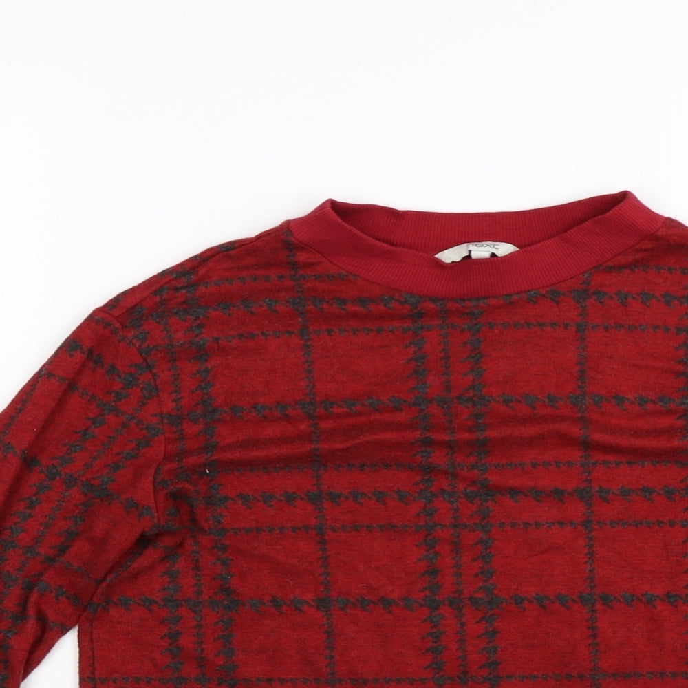 Womens UK Size 6 NEXT Red Pullover Sweatshirt