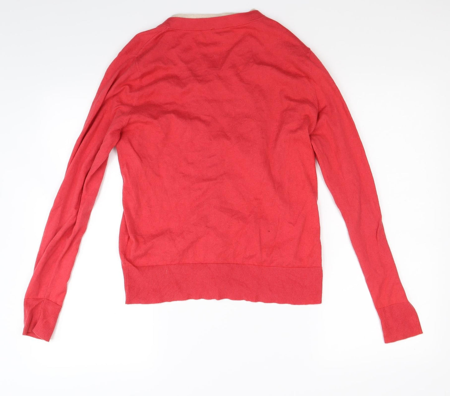 Gerry Weber Womens Red  Knit Cardigan Jumper Size M