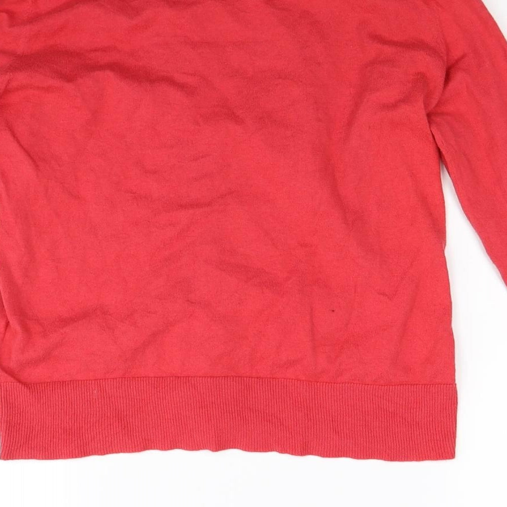 Gerry Weber Womens Red  Knit Cardigan Jumper Size M
