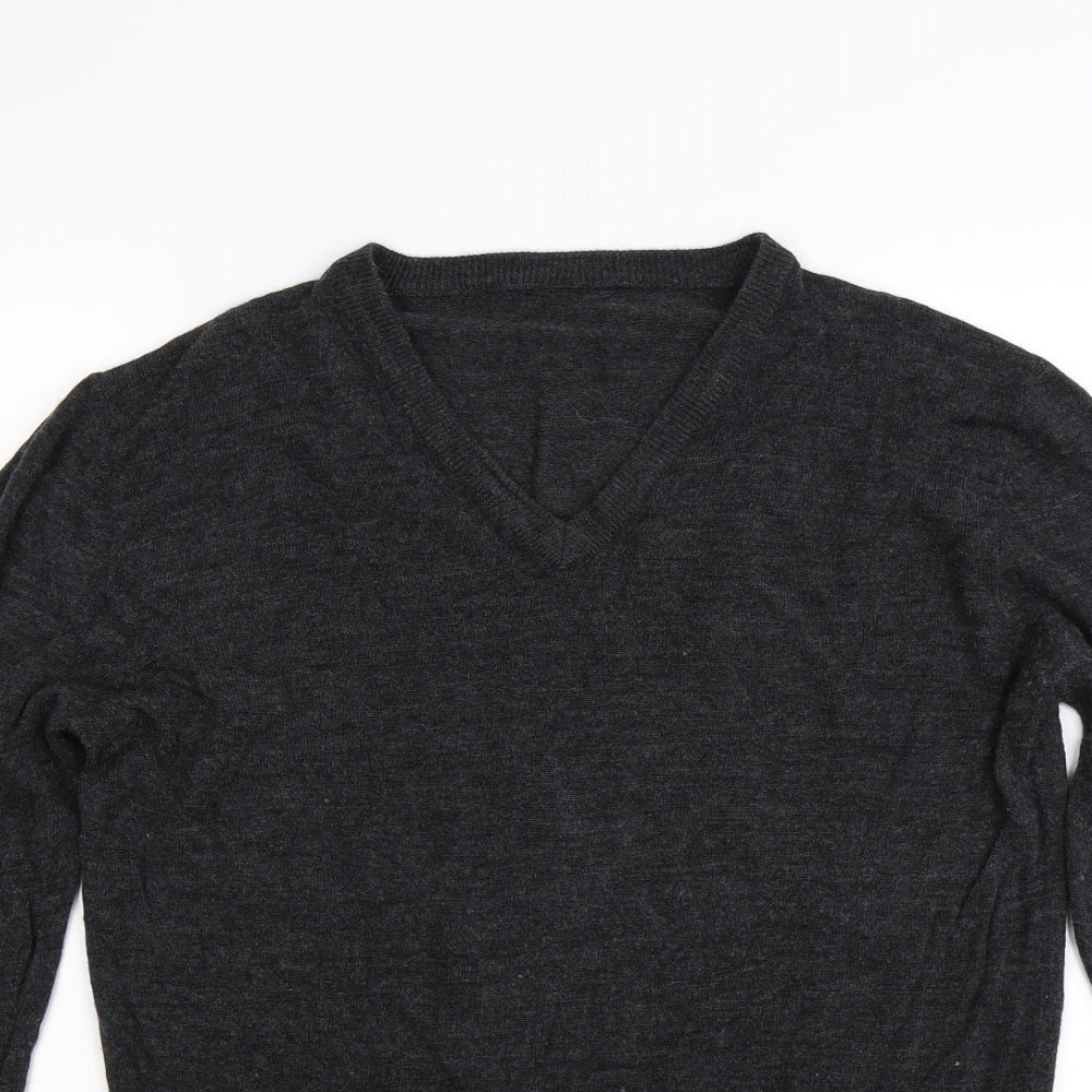 Ceader wood state Mens Grey  Knit Pullover Jumper Size M