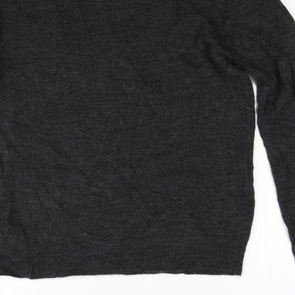 Ceader wood state Mens Grey  Knit Pullover Jumper Size M