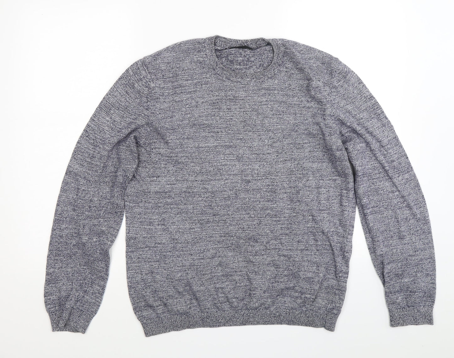 ASOS Mens Blue  Knit Pullover Jumper Size M