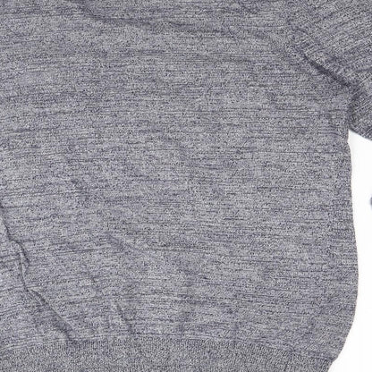 ASOS Mens Blue  Knit Pullover Jumper Size M