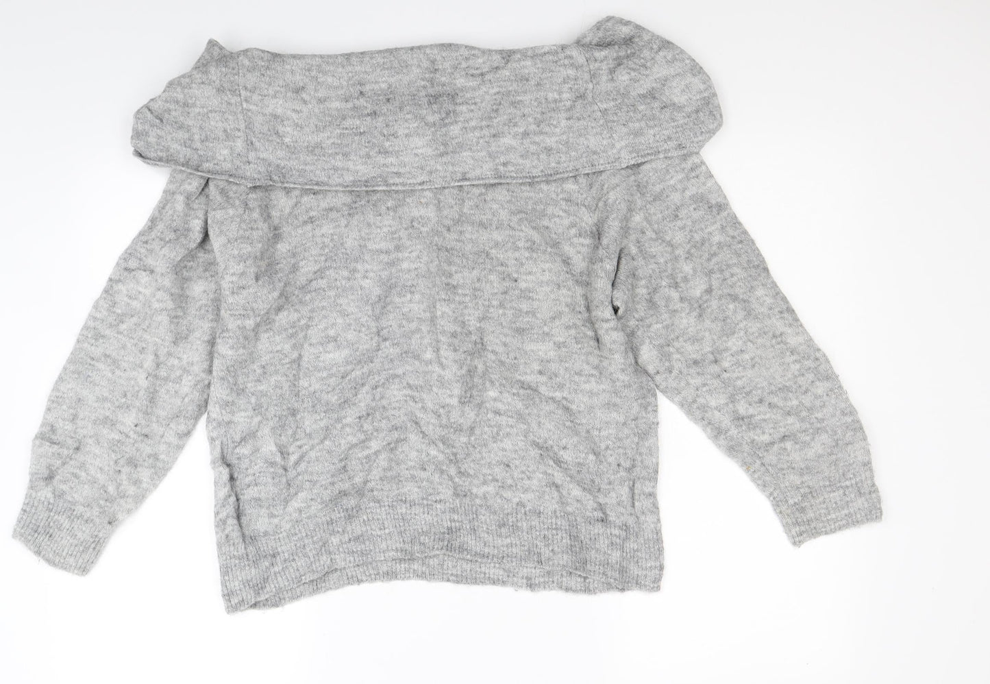 Divided Womens Grey   Pullover Jumper Size M