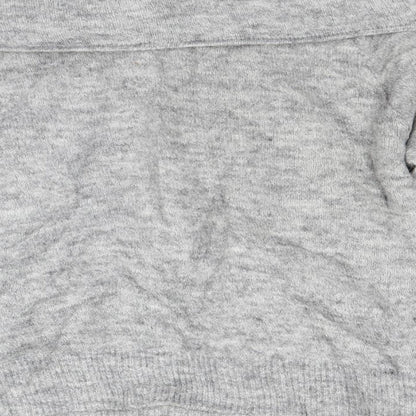 Divided Womens Grey   Pullover Jumper Size M