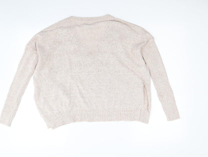 BDG Womens Brown  Knit Pullover Jumper Size S