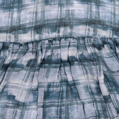 ASOS Womens Blue Plaid  Shift  Size 12