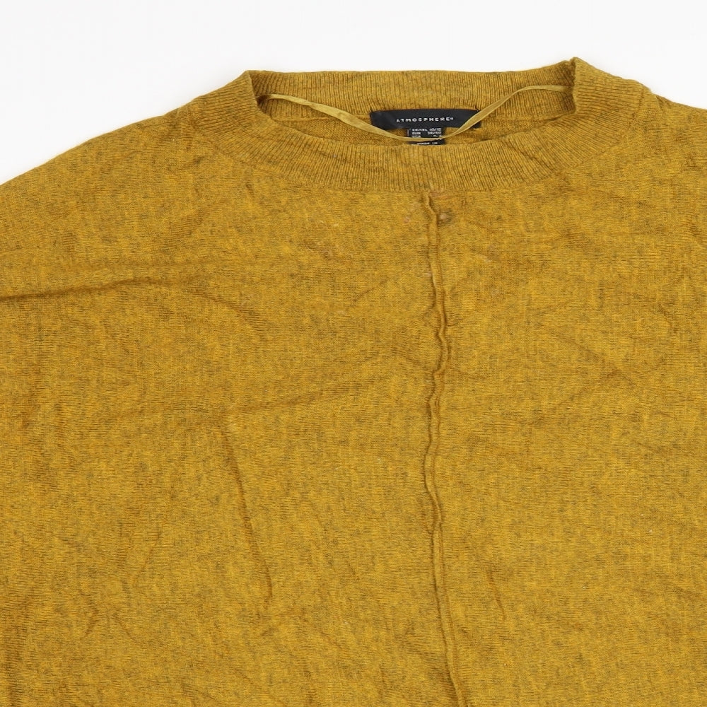Atmosphere Womens Yellow   Pullover Jumper Size 10