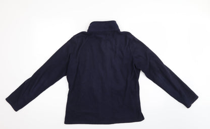 Womens UK Size 14 M&S Blue Windbreaker Coat