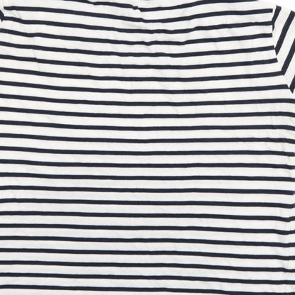 Womens UK Size 8 New Look Multicoloured Basic T-Shirt