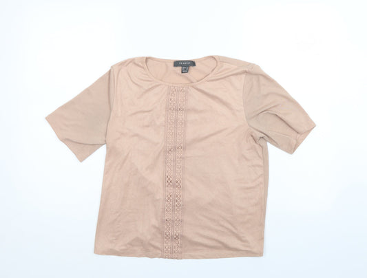 Primark Womens Beige   Basic Blouse Size 12