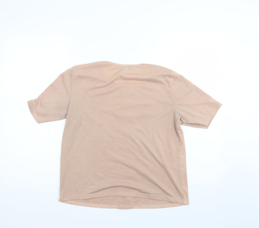 Primark Womens Beige   Basic Blouse Size 12