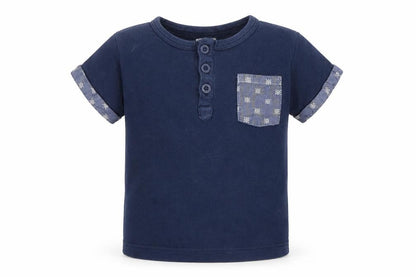 F&F Boys Blue   Pullover T-Shirt Size 6-9 Months
