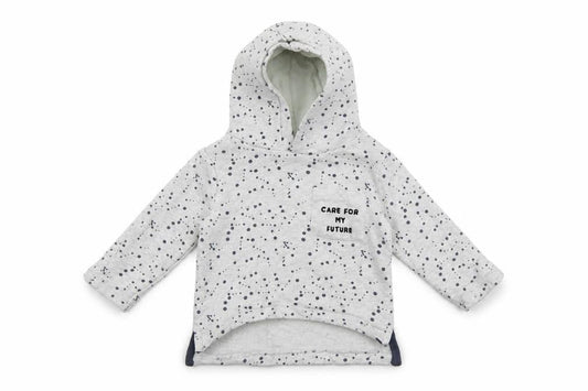 Mini Club Boys Grey Polka Dot  Pullover Jumper Size 3-6 Months  - Hoodie