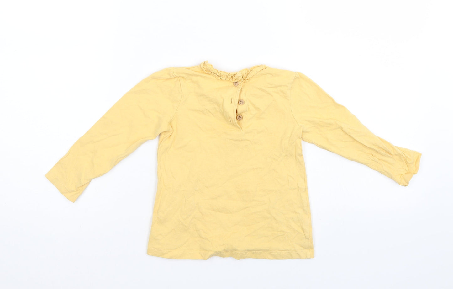 George Girls Yellow   Pullover Jumper Size 18-24 Months