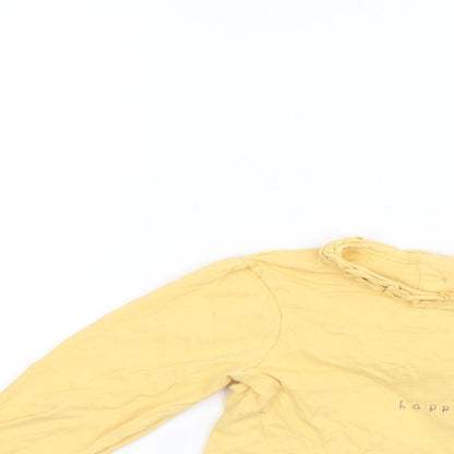 George Girls Yellow   Pullover Jumper Size 18-24 Months