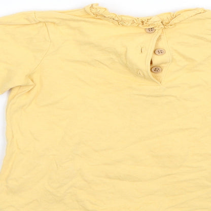 George Girls Yellow   Pullover Jumper Size 18-24 Months