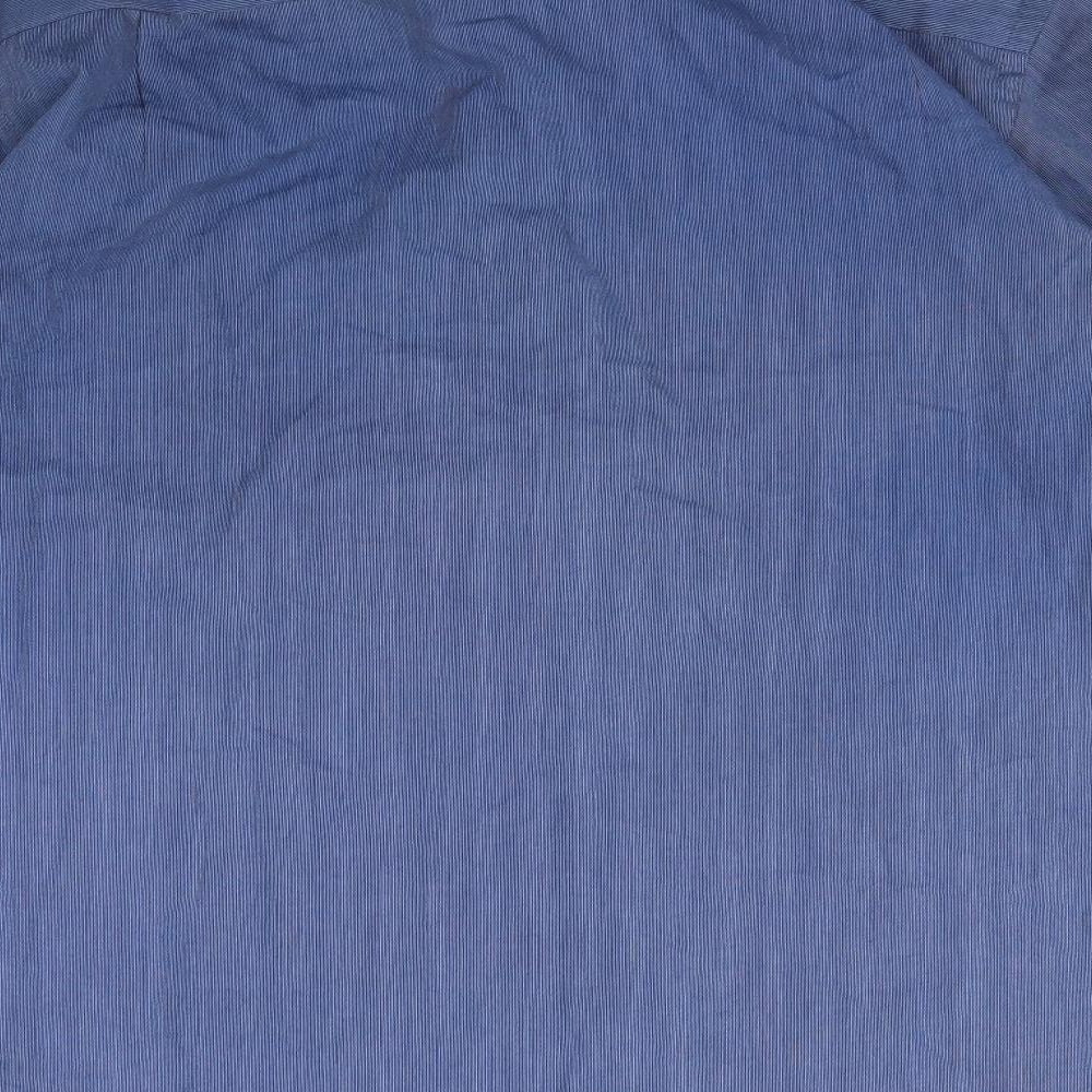 F&F Mens Blue    Button-Up Size 15.5