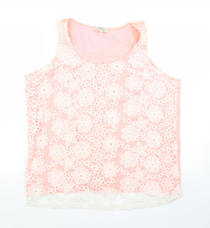 Papaya Womens Pink   Basic Button-Up Size 18