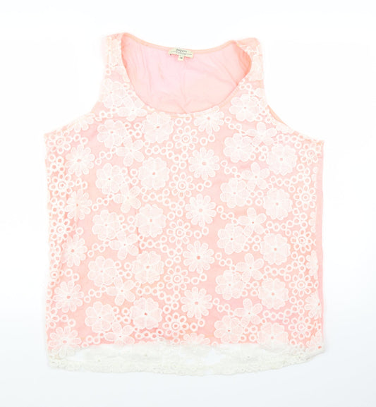 Papaya Womens Pink   Basic Button-Up Size 18