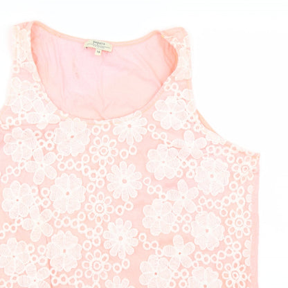 Papaya Womens Pink   Basic Button-Up Size 18