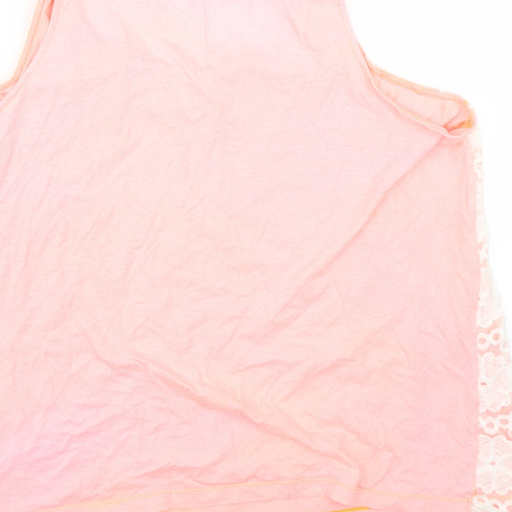 Papaya Womens Pink   Basic Button-Up Size 18