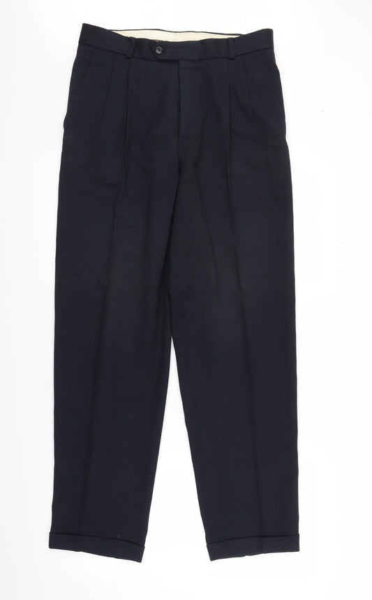 Debenhams Mens Blue   Trousers  Size 32 in L30 in
