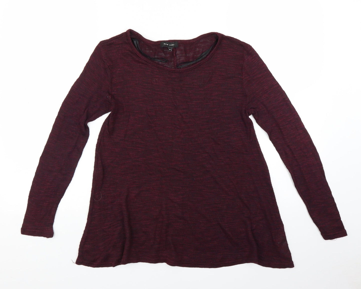 New Look Womens Red   Pullover Jumper Size 8