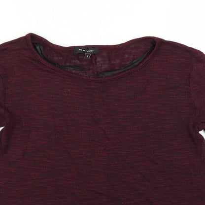 New Look Womens Red   Pullover Jumper Size 8