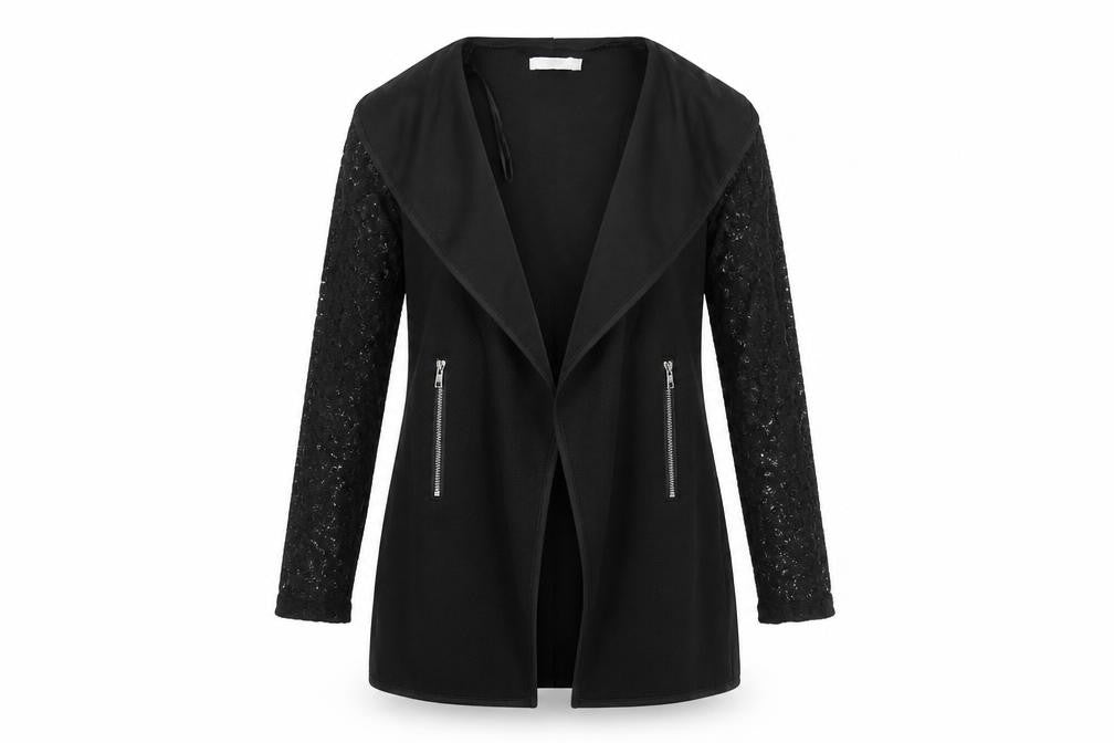 Womens UK Size M QED London Black Jacket