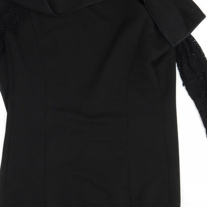 Womens UK Size M QED London Black Jacket
