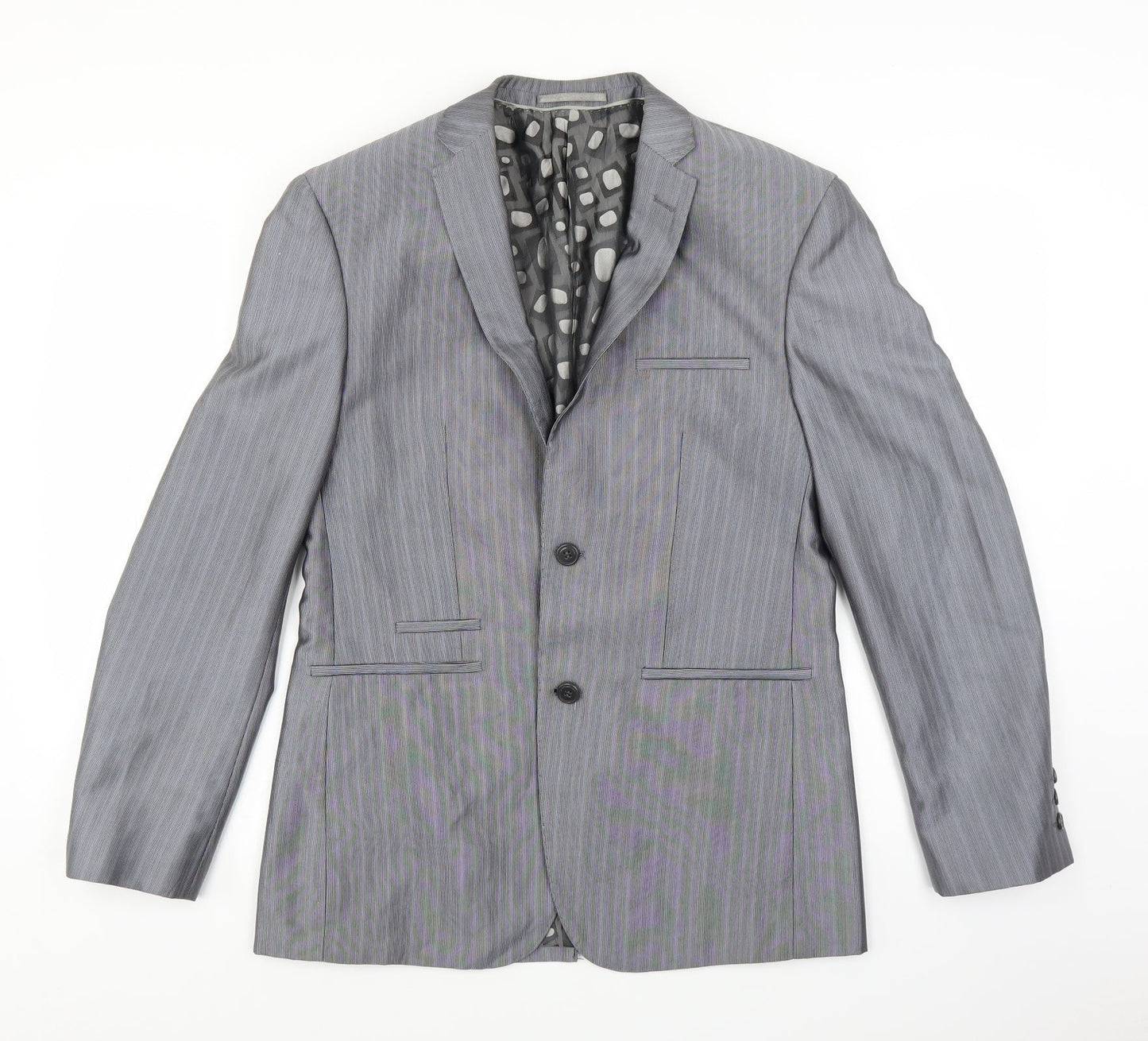 Mens UK Size 36 Stonebridge Regular Grey Suit Jacket