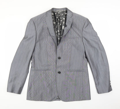 Mens UK Size 36 Stonebridge Regular Grey Suit Jacket