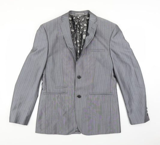 Mens UK Size 36 Stonebridge Regular Grey Suit Jacket