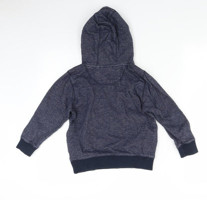 NEXT Boys Blue  Rayon Pullover Hoodie Size 6 Years