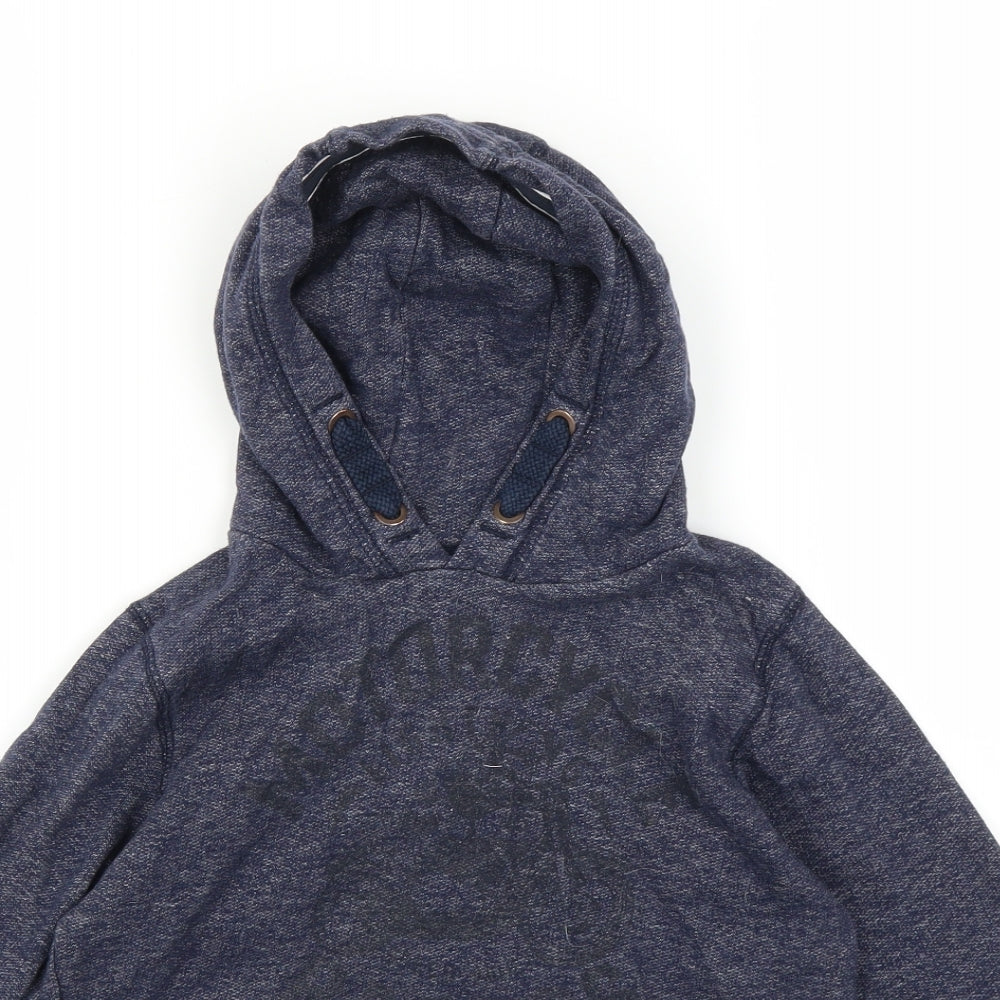 NEXT Boys Blue  Rayon Pullover Hoodie Size 6 Years