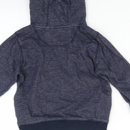 NEXT Boys Blue  Rayon Pullover Hoodie Size 6 Years