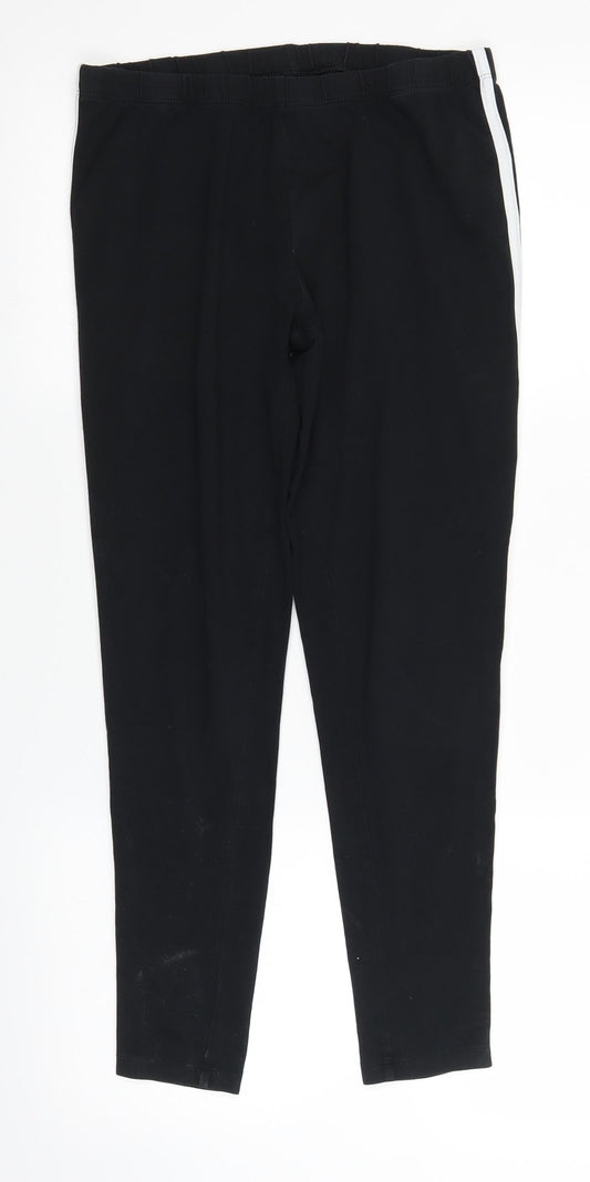 Womens UK Size 14 Marks and Spencer Regular Fit  Black Trousers