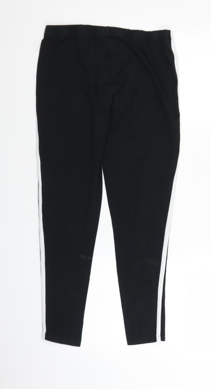 Womens UK Size 14 Marks and Spencer Regular Fit  Black Trousers