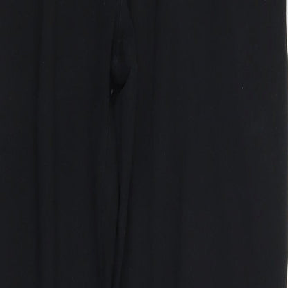 Womens UK Size 14 Marks and Spencer Regular Fit  Black Trousers