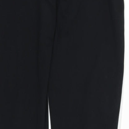Womens UK Size 14 Marks and Spencer Regular Fit  Black Trousers