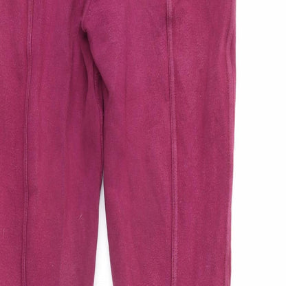 Saxon Womens Purple   Trousers  Size 10 L26 in