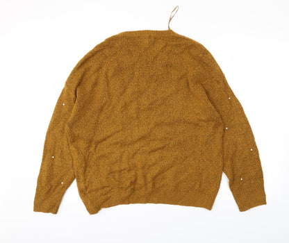newlok Womens Brown   Pullover Jumper Size M