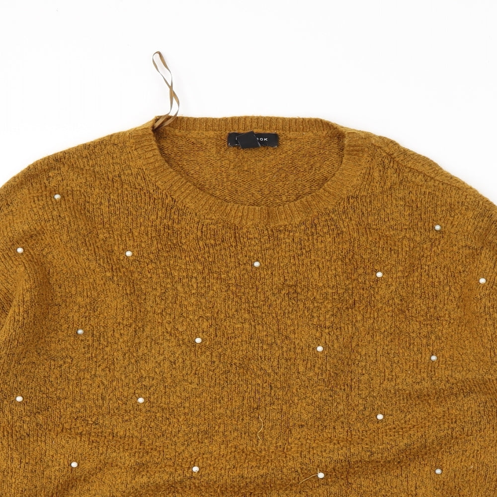 newlok Womens Brown   Pullover Jumper Size M