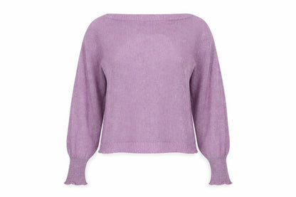 Willow Womens Purple   Pullover Jumper One Size