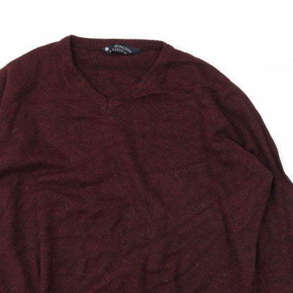 Kensington Mens Red   Pullover Jumper Size XL