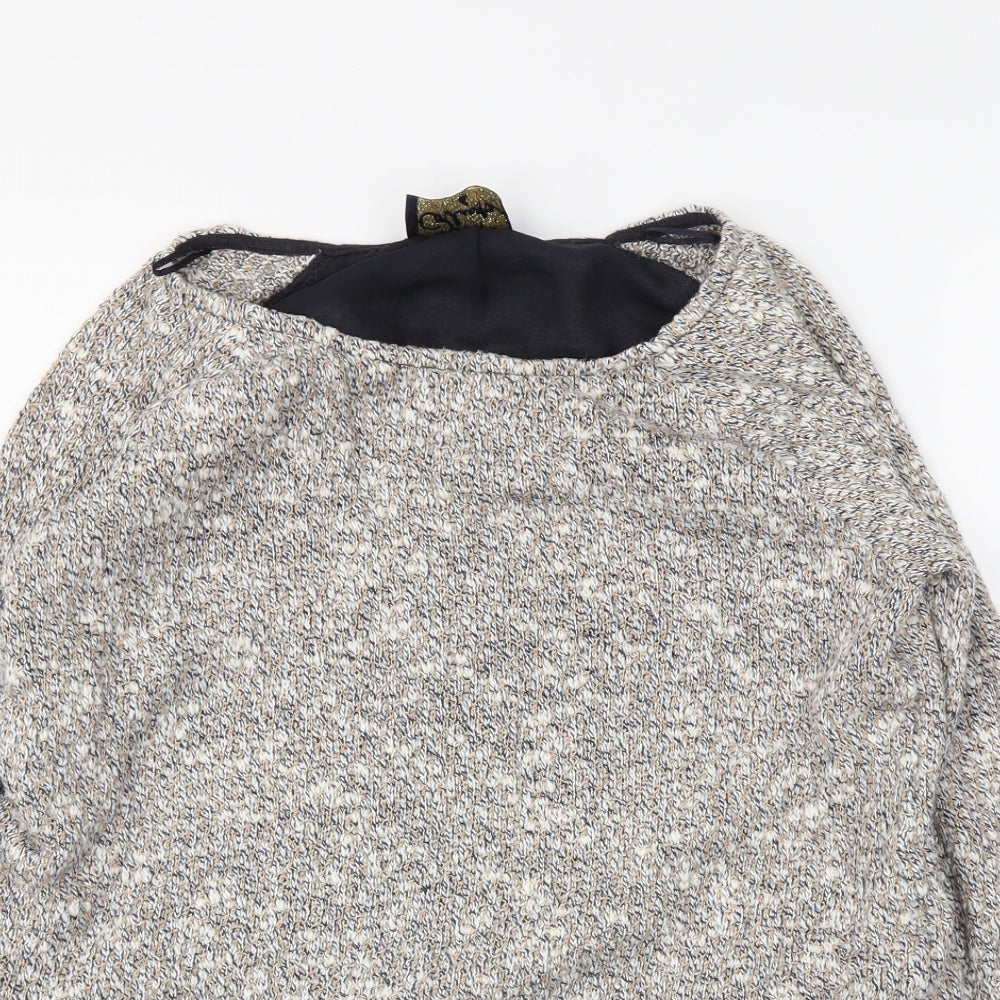 NEXT Womens Grey   Pullover Jumper Size 6